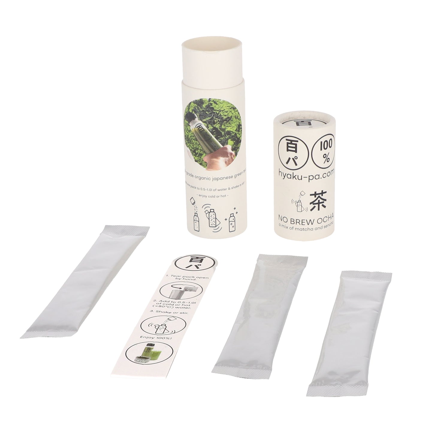 HYAKU-PA NO BREW OCHA 日本茶 (Display Box with 9 Tubes)