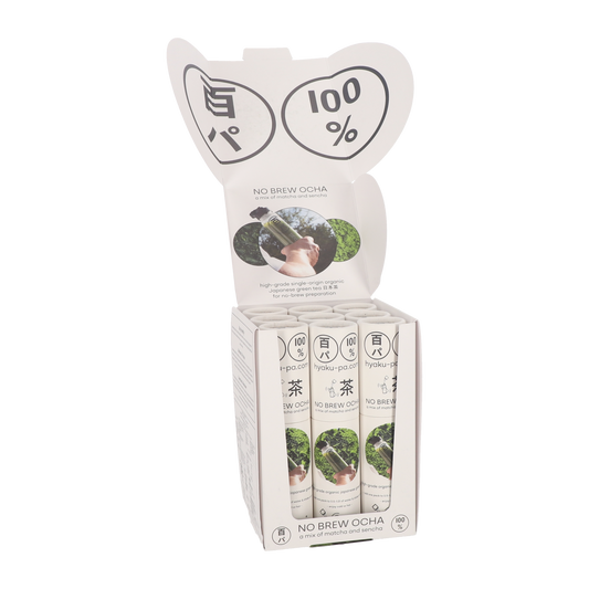HYAKU-PA NO BREW OCHA 日本茶 (Display Box with 9 Tubes)