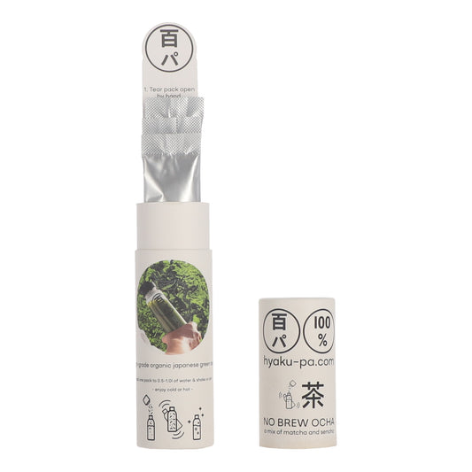 HYAKU-PA NO BREW OCHA 日本茶 (Tube with 3 packs)