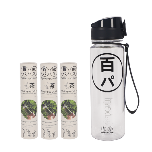 HYAKU-PA STARTER SET (3 Tubes + Bottle)